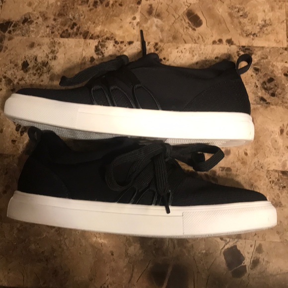 Bonnibel Black Slip-On Athletic Sneakers - Picture 2 of 6